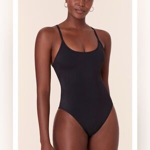 Andie ‘The Amalfi’ Black Swimsuit Sz XL